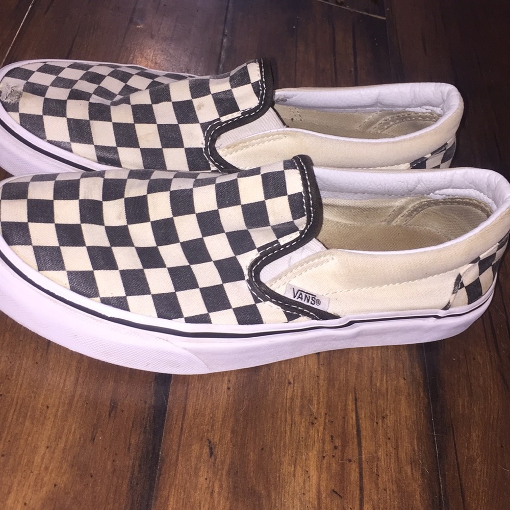 Checkered vans